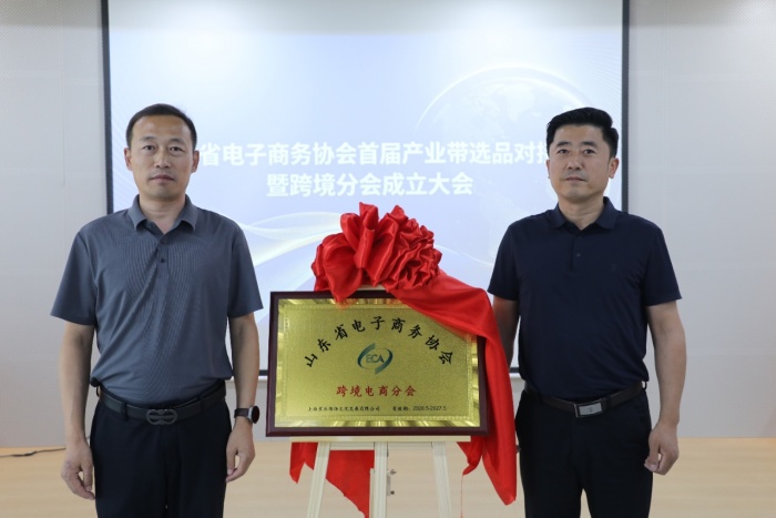 聚力产业带 扬帆通海外 山东省电子商务协会跨境电商分会在临沂正式成立